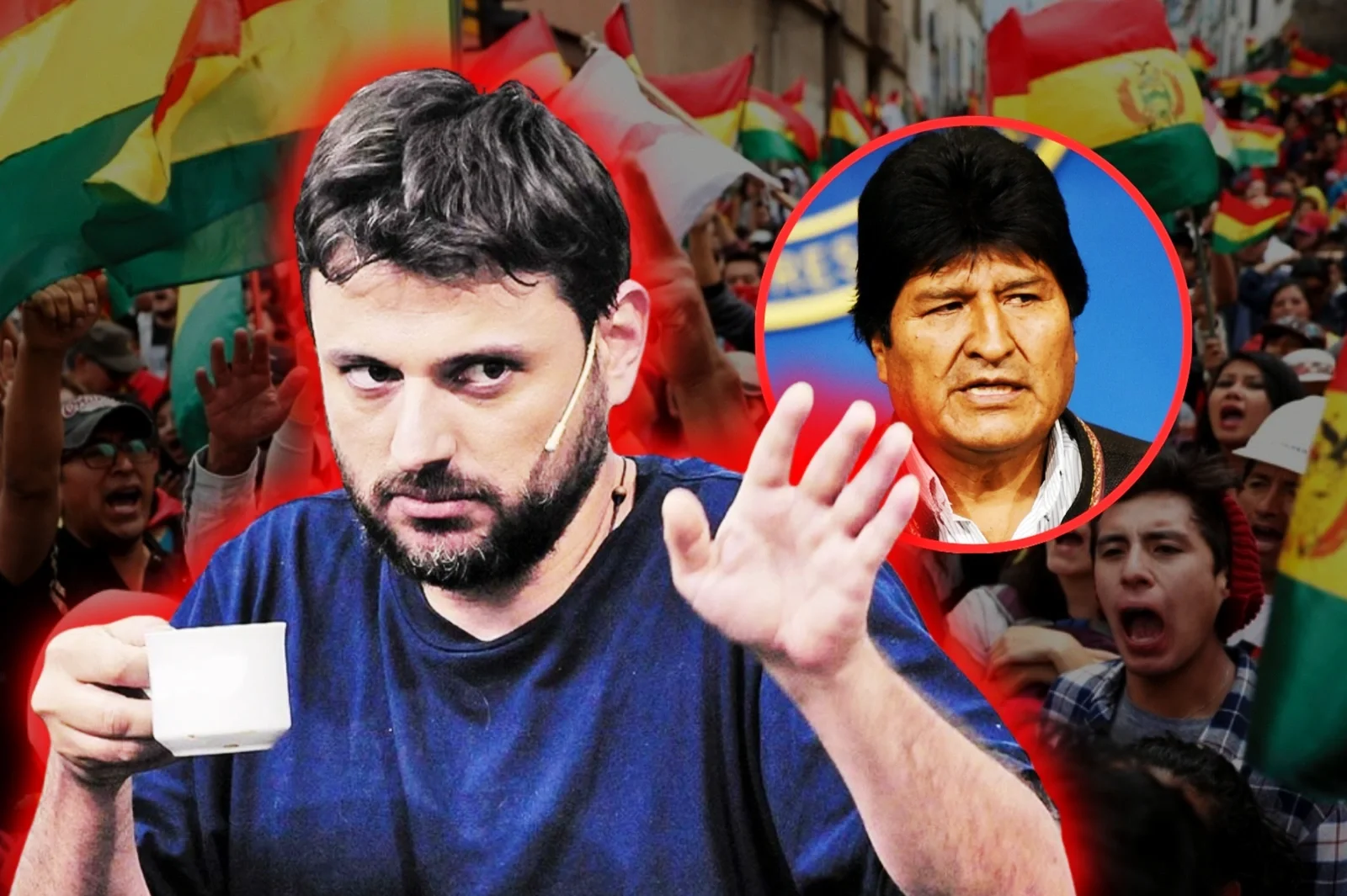Juan Grabois spoke about the crisis in Bolivia and criticized Evo Morales without realizing it.