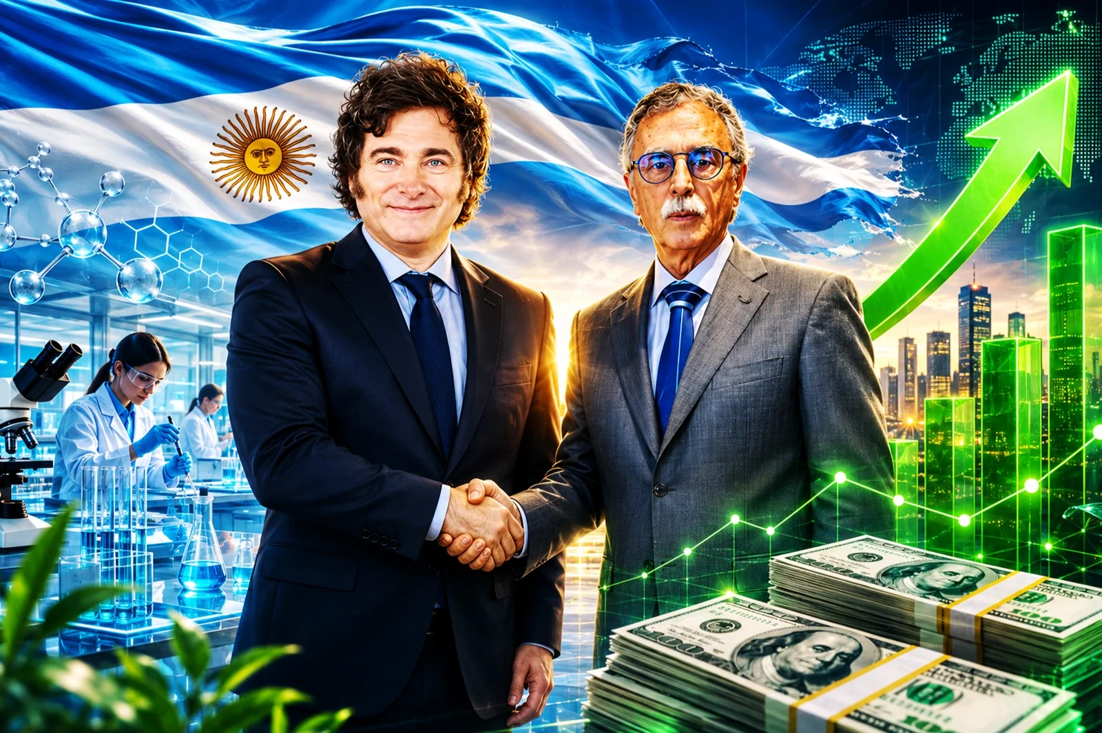 El Gobierno de Milei anunció una inversión privada de USD 8.000 millones para investigaciones clínicas