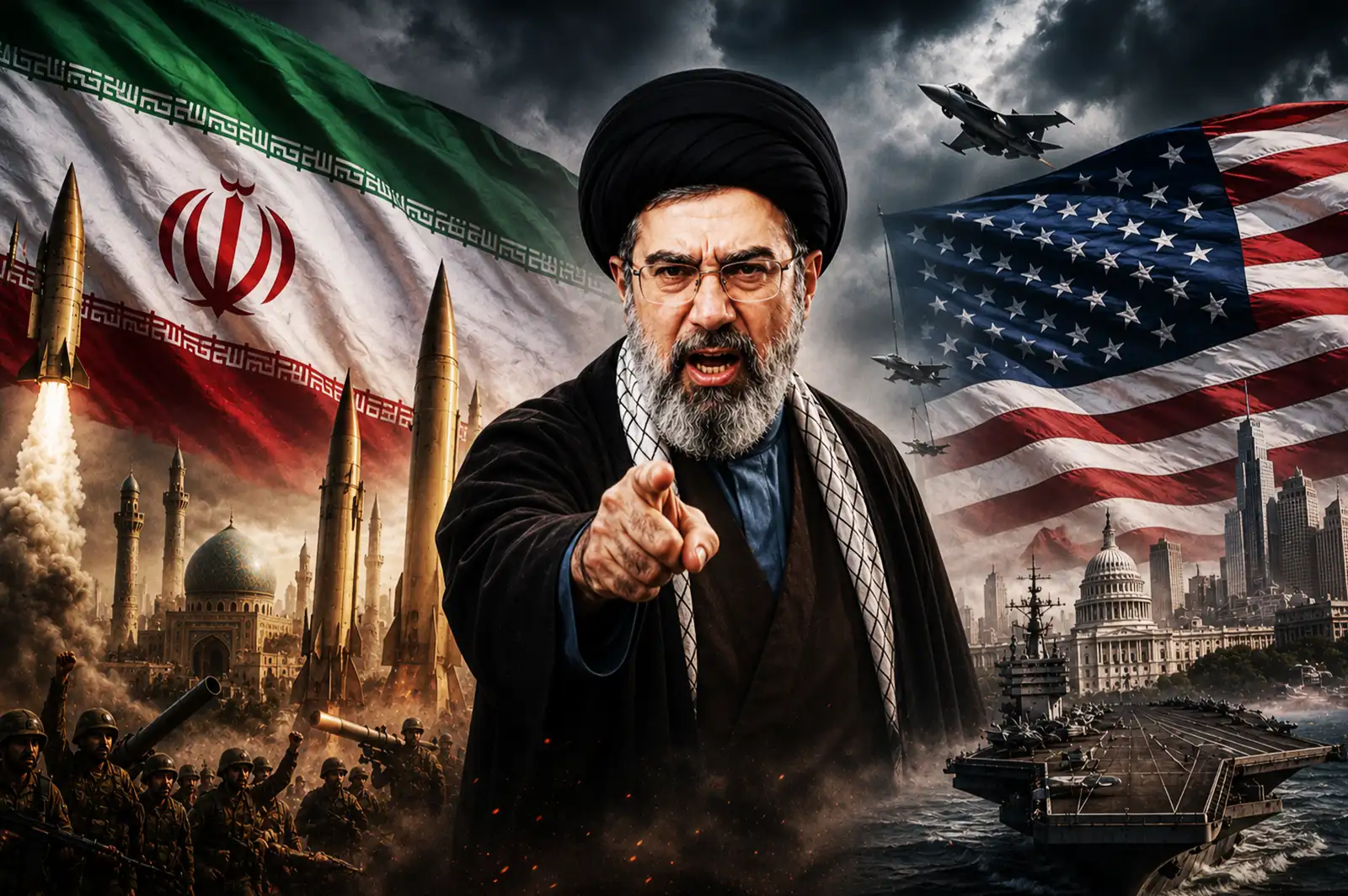 El régimen terrorista iraní volvió a amenazar a EEUU con atacar sus intereses hasta la ''rendición total''