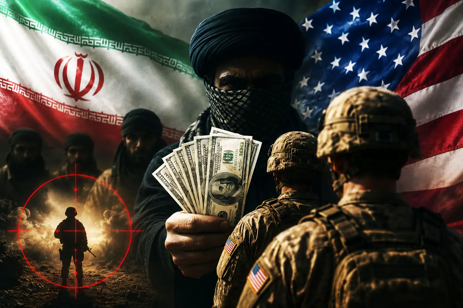 El régimen iraní ofrece hasta USD 30.000 para asesinar a soldados estadounidenses