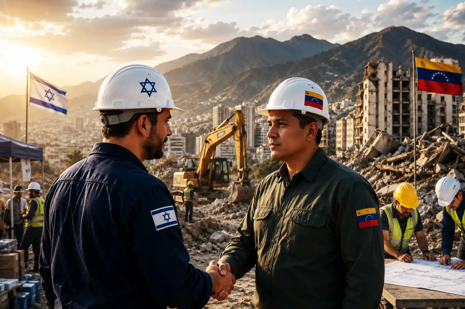 Histórico: Israel trabaja con el régimen venezolano en un plan de reconstrucción tras los terremotos