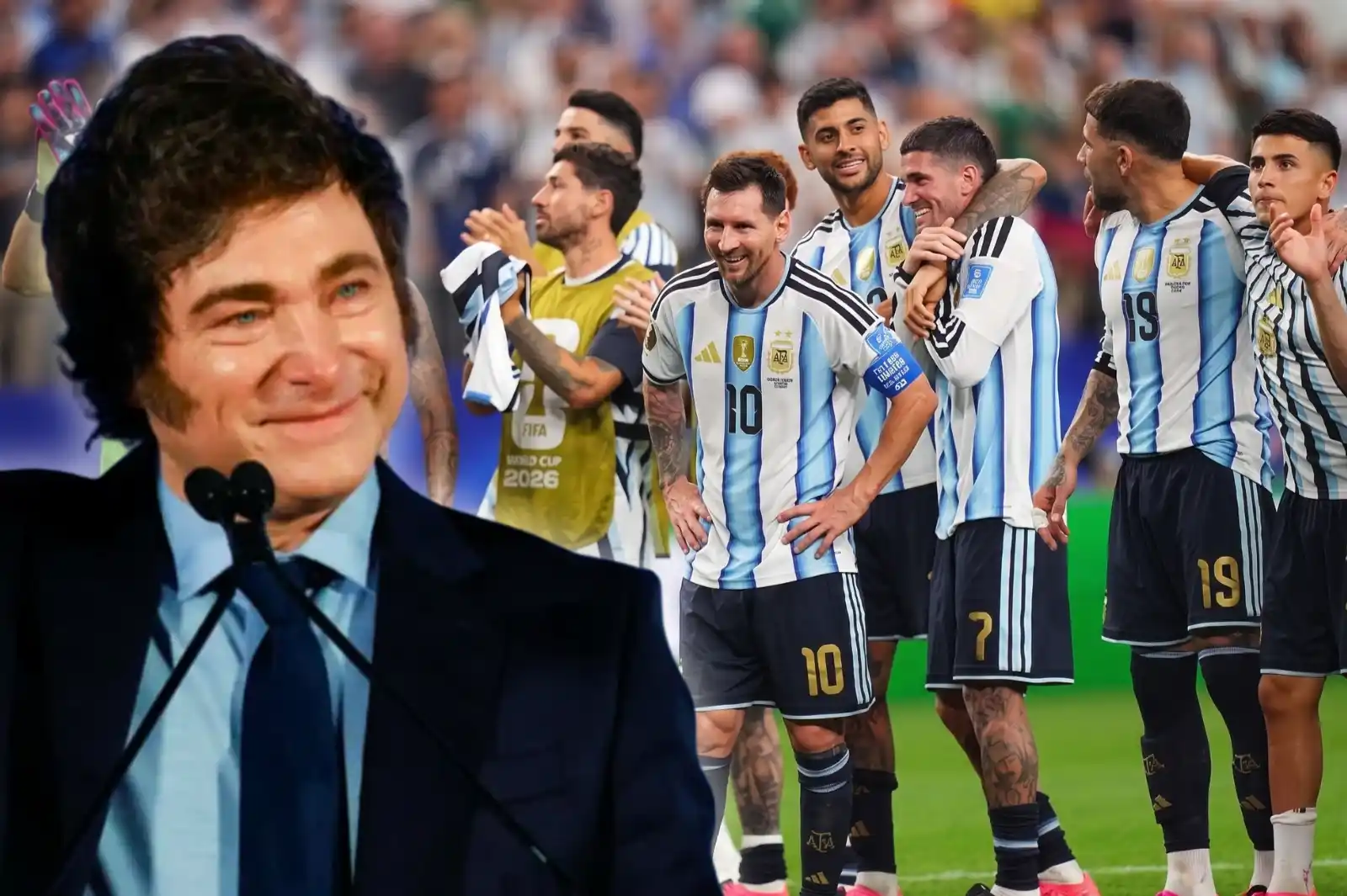 Javier Milei confirmed that he will declare a holiday on the day the National Team decides to celebrate