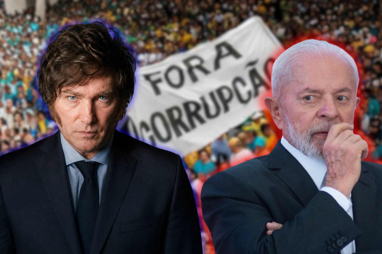 Milei le recordó a la gente que Lula da Silva fue liberado por una falla administrativa y no por ser inocente