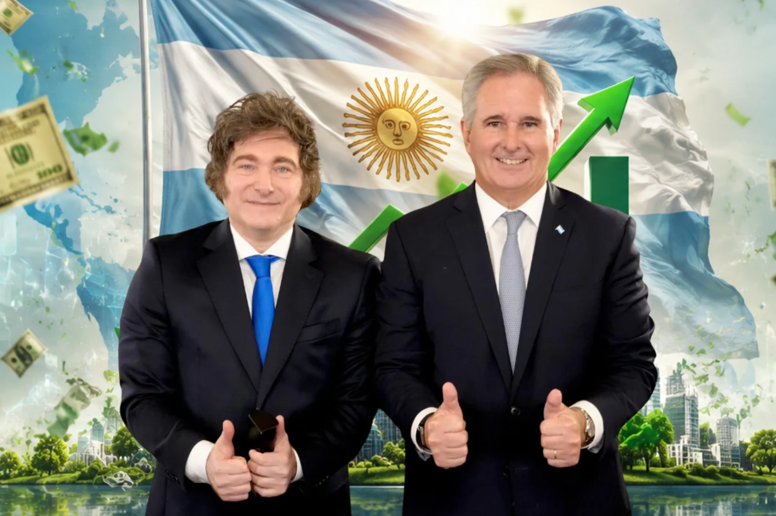 Pablo Quirno destacó el liderazgo internacional de Javier Milei