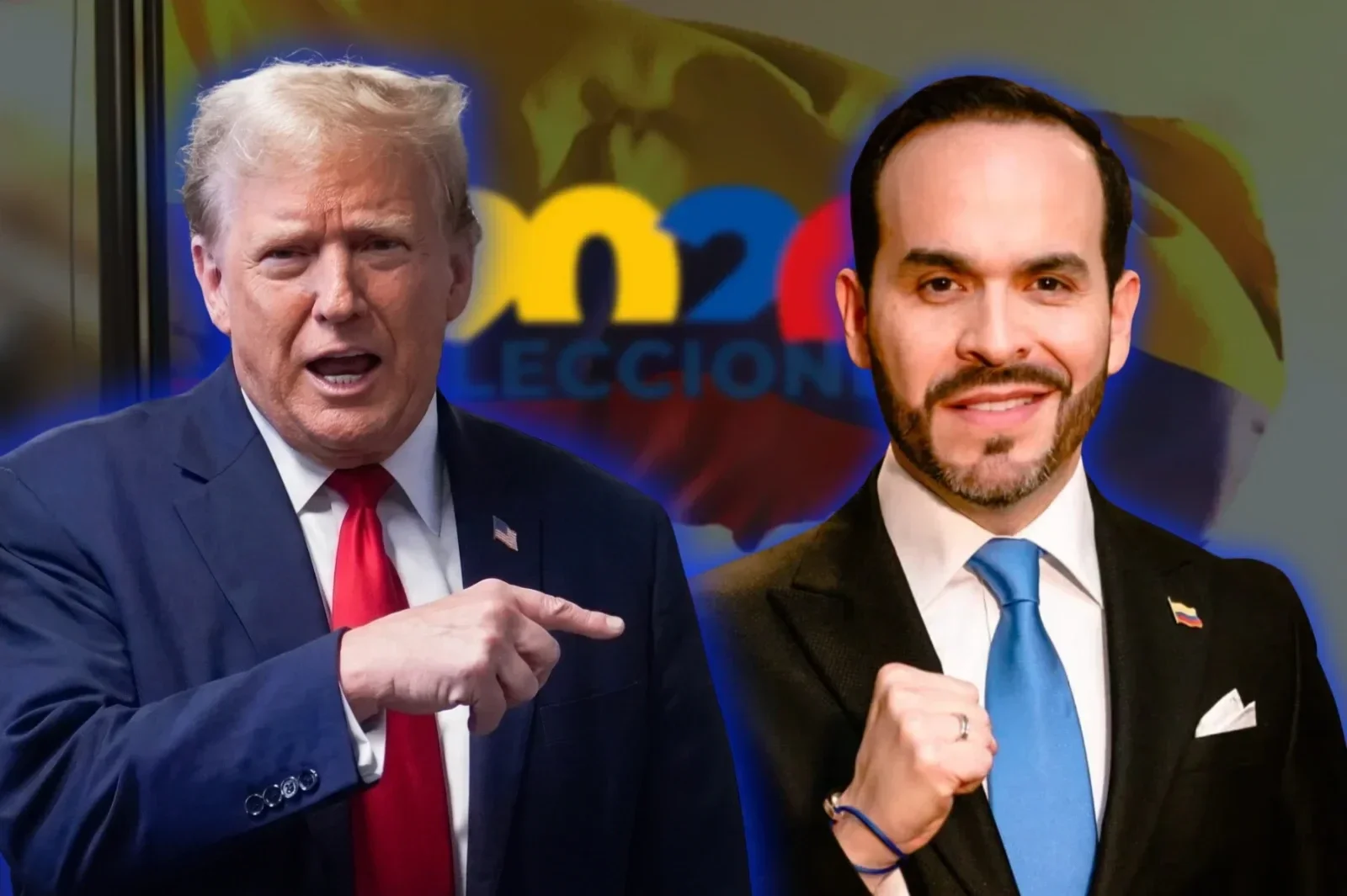 Donald Trump y Abelardo De La Espriella