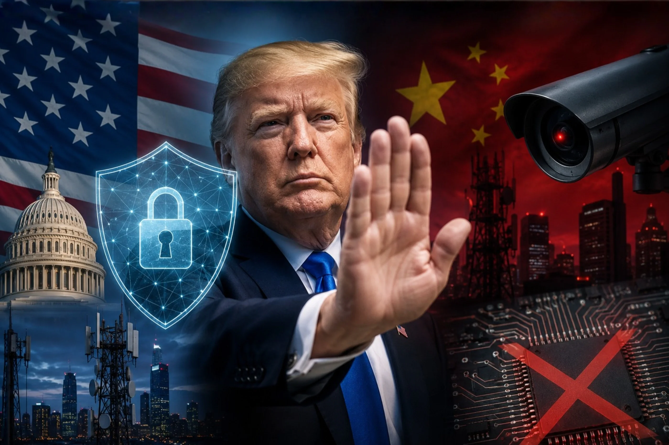 The Donald Trump administration expanded the ban on Chinese technology to strengthen security in communications