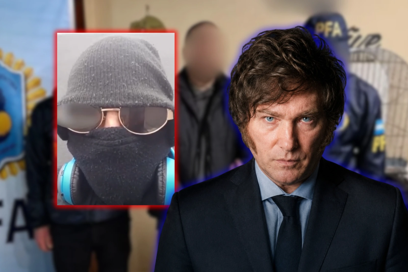 Detuvieron al hombre que publicó amenazas de muerte contra Javier Milei