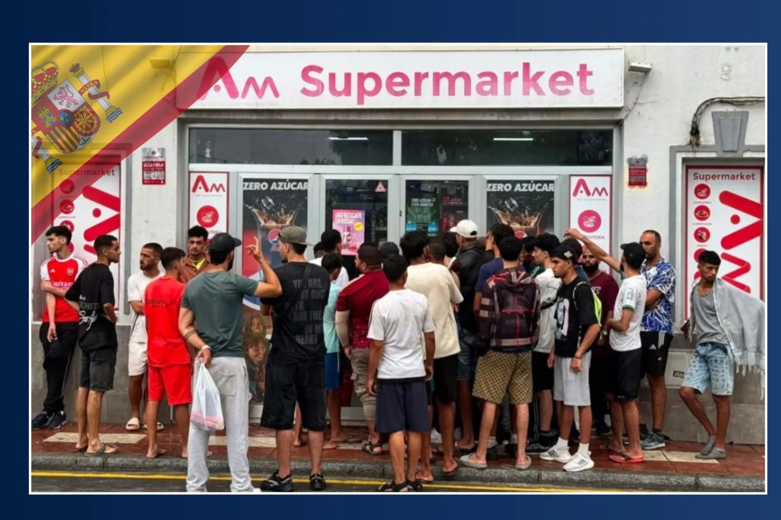 Terror in Ceuta: merchants closed due to looting and the migration chaos of Pedro Sánchez