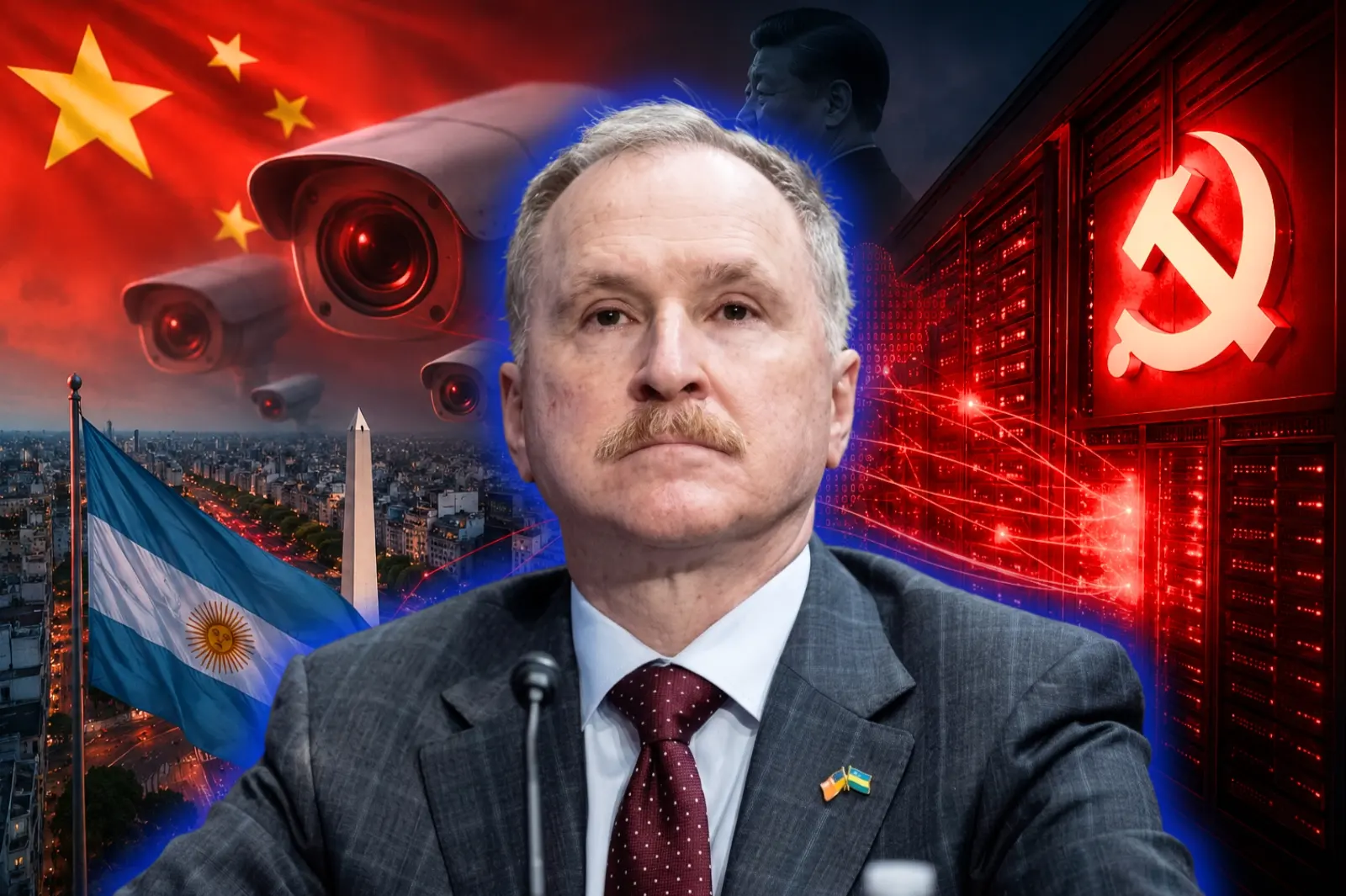 Peter Lamelas warned again about Chinese tech companies that collect data for the Chinese regime