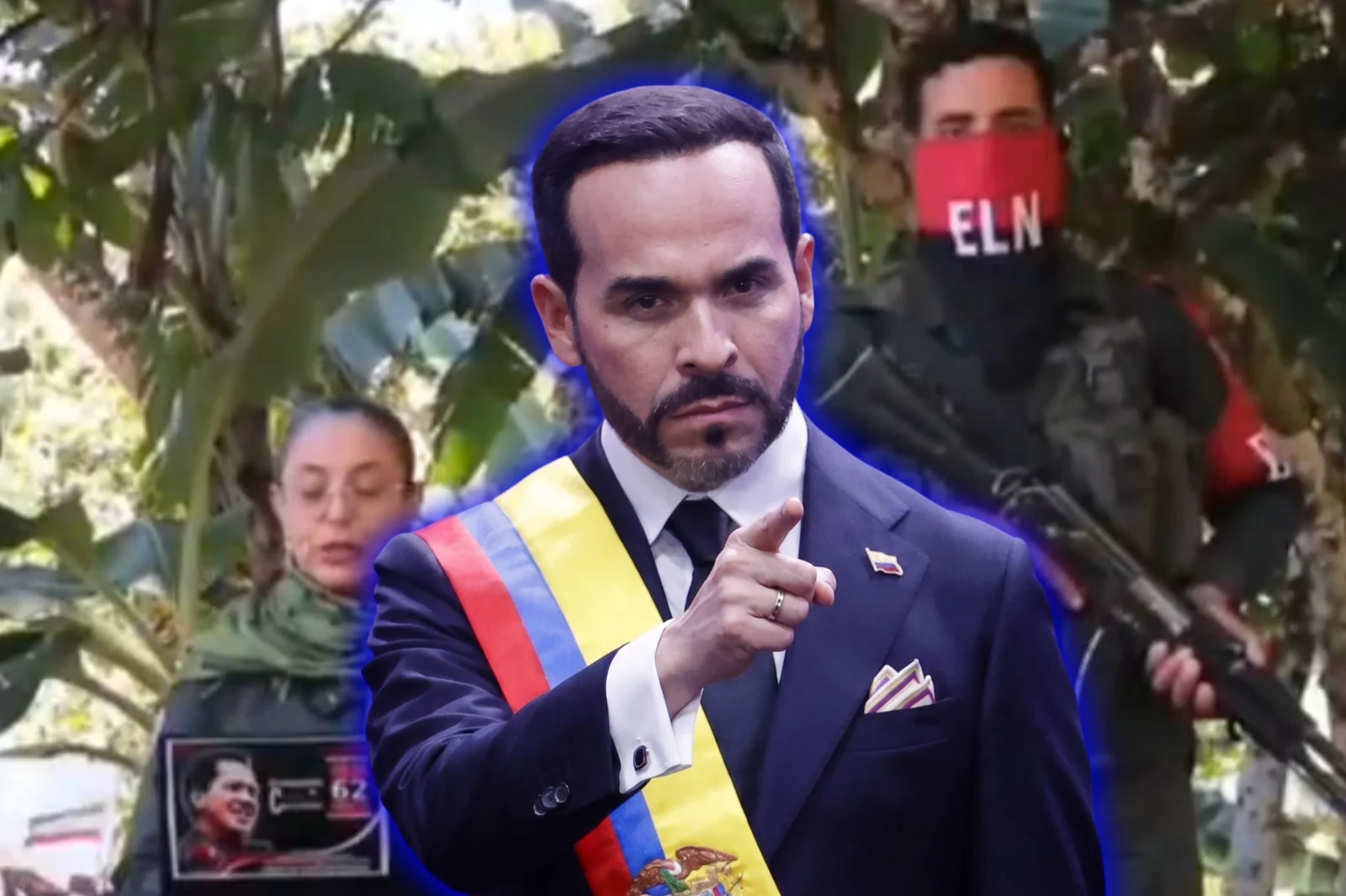 El ELN amenazó al gobierno de Abelardo tras la ofensiva militar contra la guerrilla