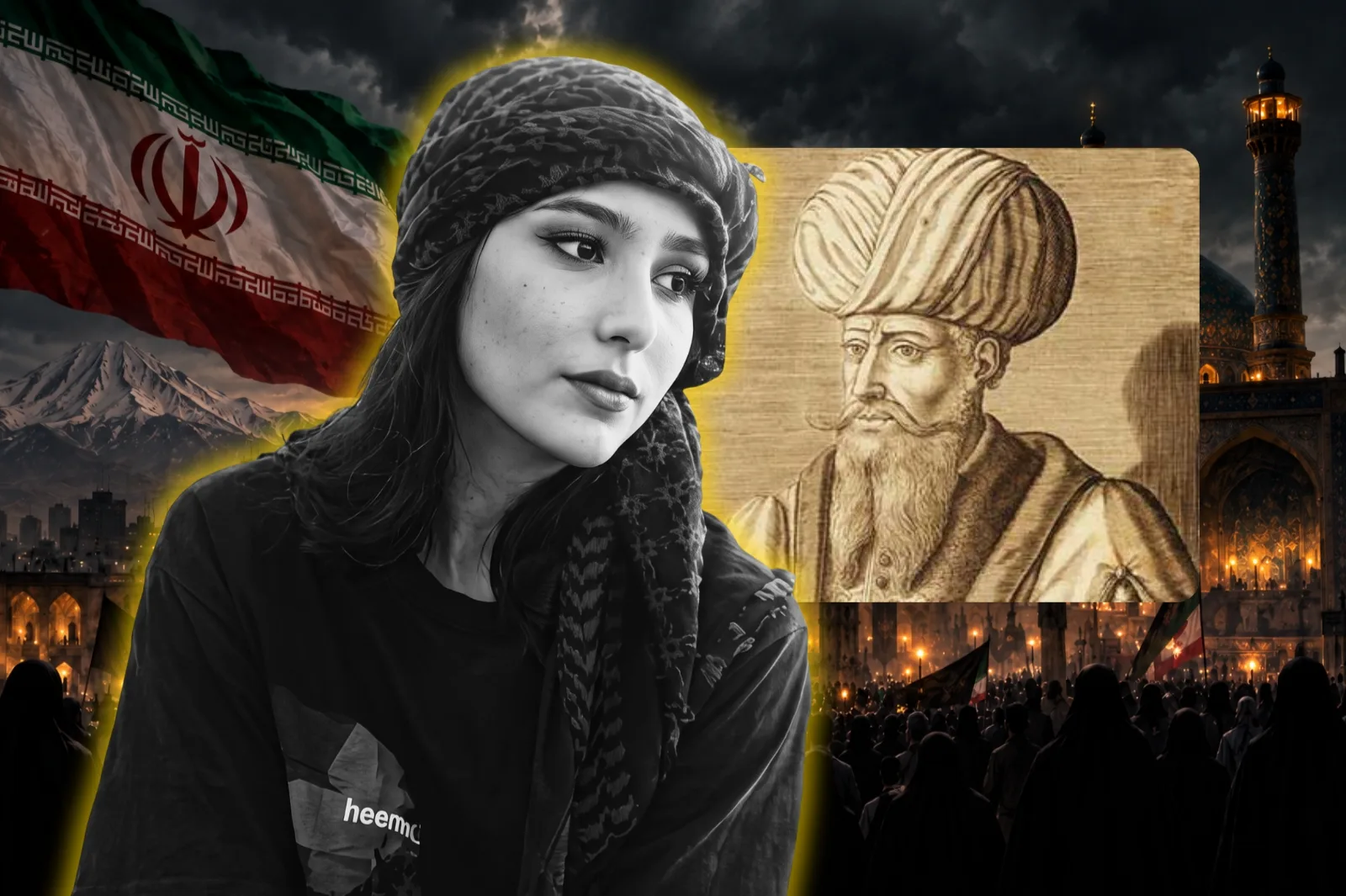 El régimen de Irán condenó a muerte a una estudiante de 23 años por publicar mensajes contra Mahoma