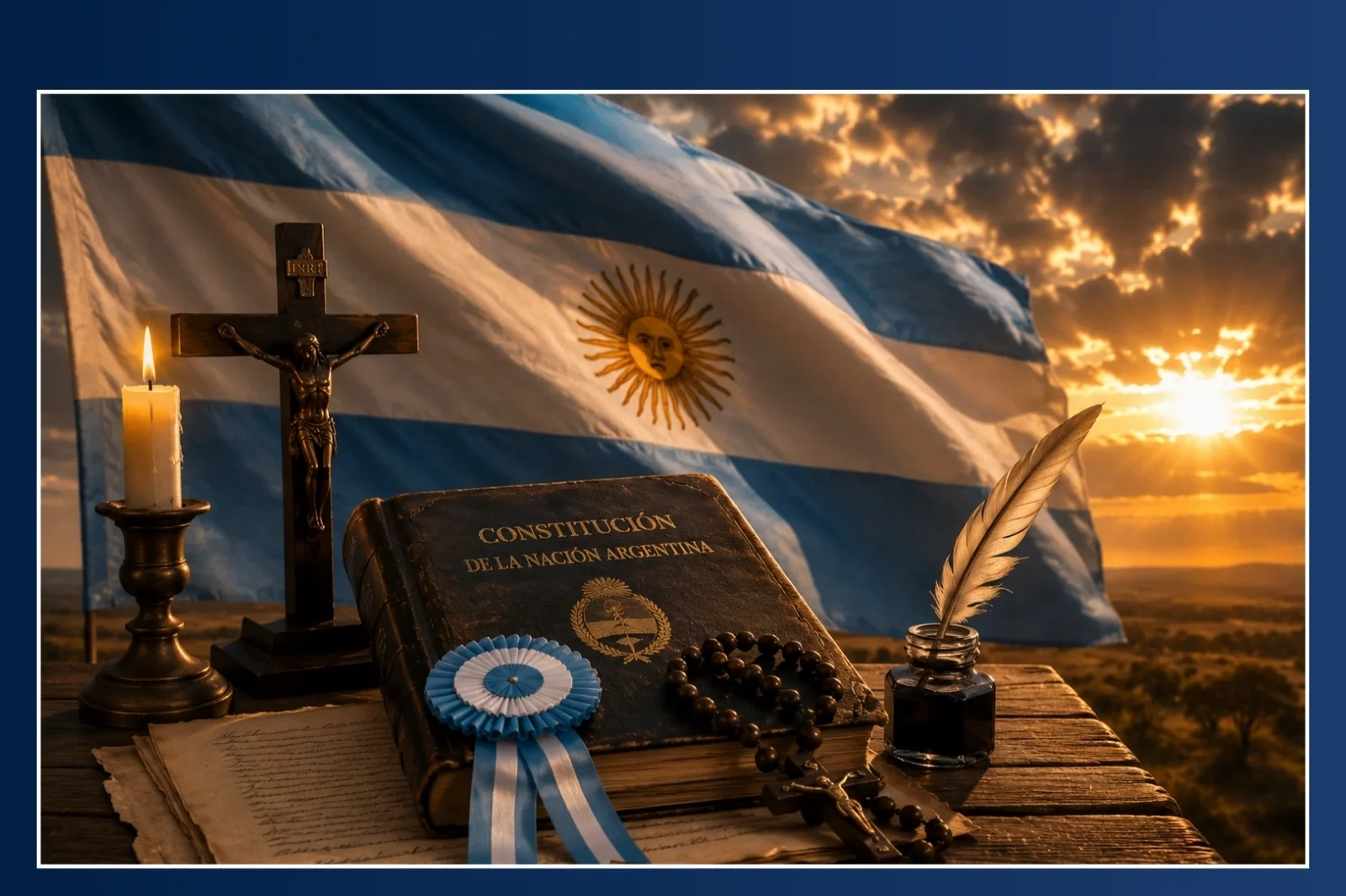 Dios, Patria y Familia los pilares de una gran Nación