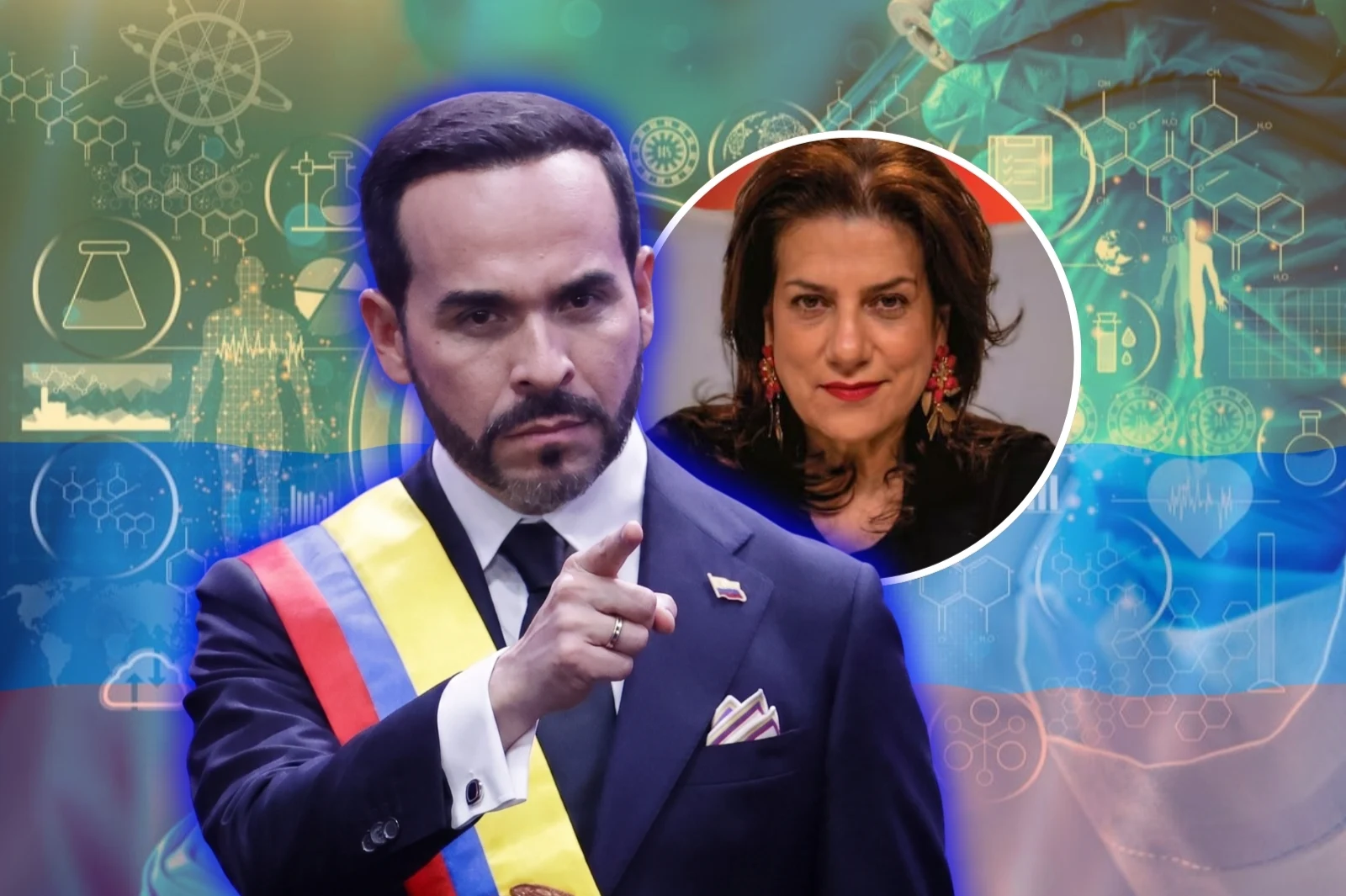 Abelardo le ordenó por Twitter a una ministra echar a todos los izquierdistas de su ministerio