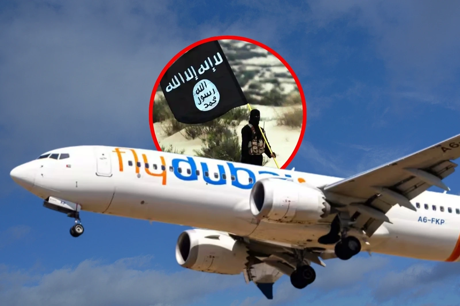 El copiloto de FlyDubai que intentó secuestrar un avión es un extremista islámico.