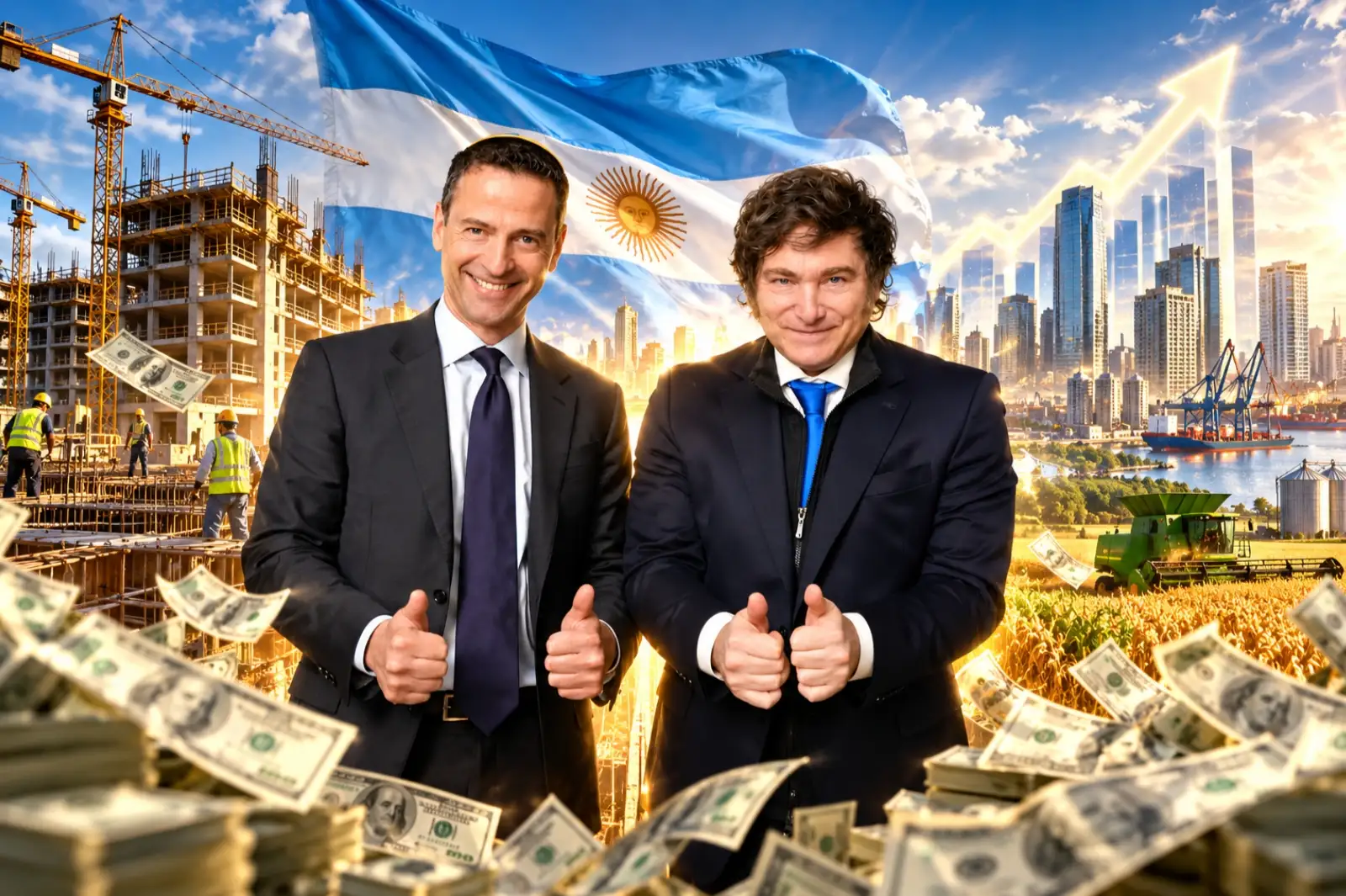 The CEO of Glencore stated that investments "will multiply throughout the country" if Milei is re-elected in 2027