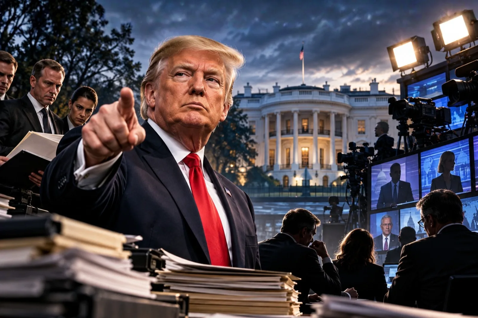 El gobierno de Trump investiga a grandes cadenas de televisión por intentar boicotear a la Casa Blanca