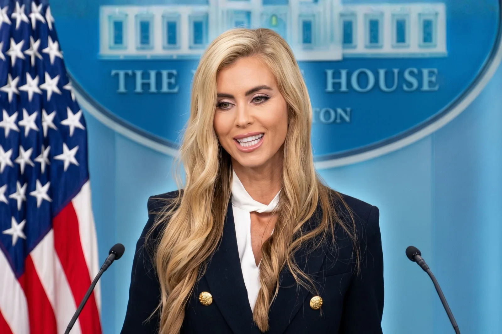 Zacharia debutó como vocera de Trump: agradeció la confianza, habló de sus hijos y anunció la renuncia de una embajadora