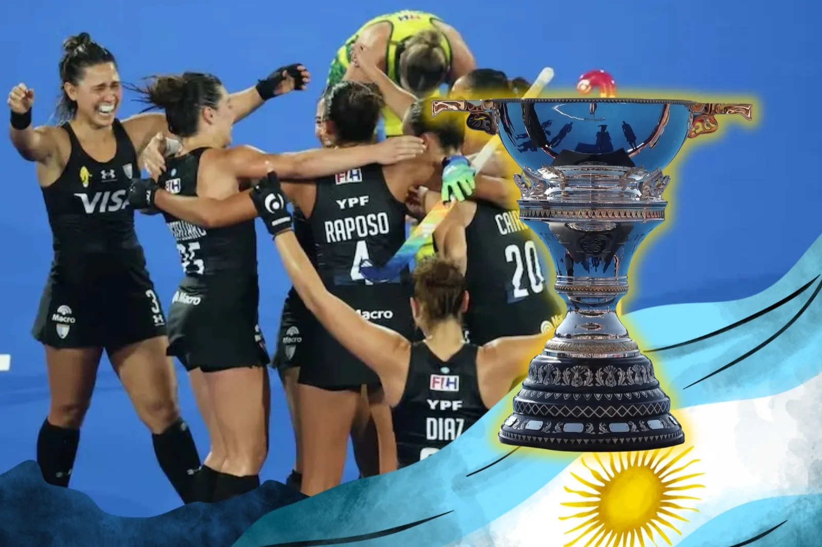Las Leonas se consagraron campeonas del mundo por tercera vez