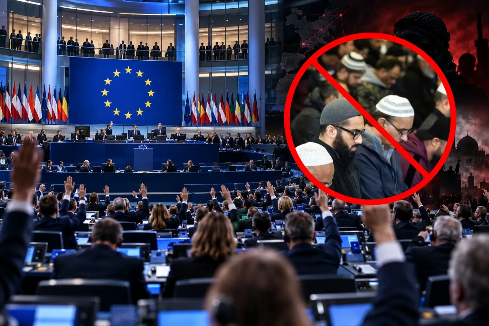 El Parlamento Europeo aprobó una resolución para combatir la influencia de la Hermandad Musulmana