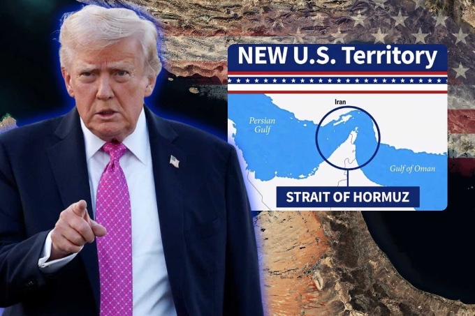 Trump even suggested the possibility of declaring the Strait of Hormuz as U.S. territory