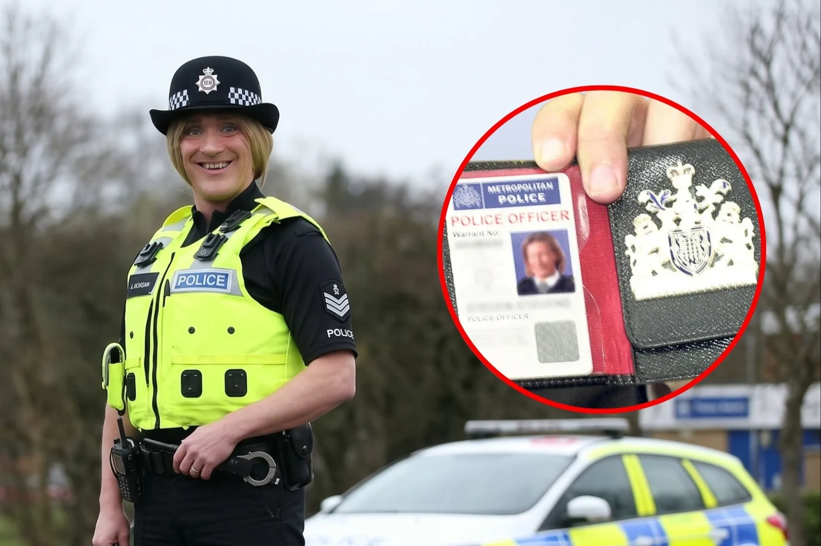 La Policía británica presentó credenciales especiales para oficiales que se identifican como “género fluido”