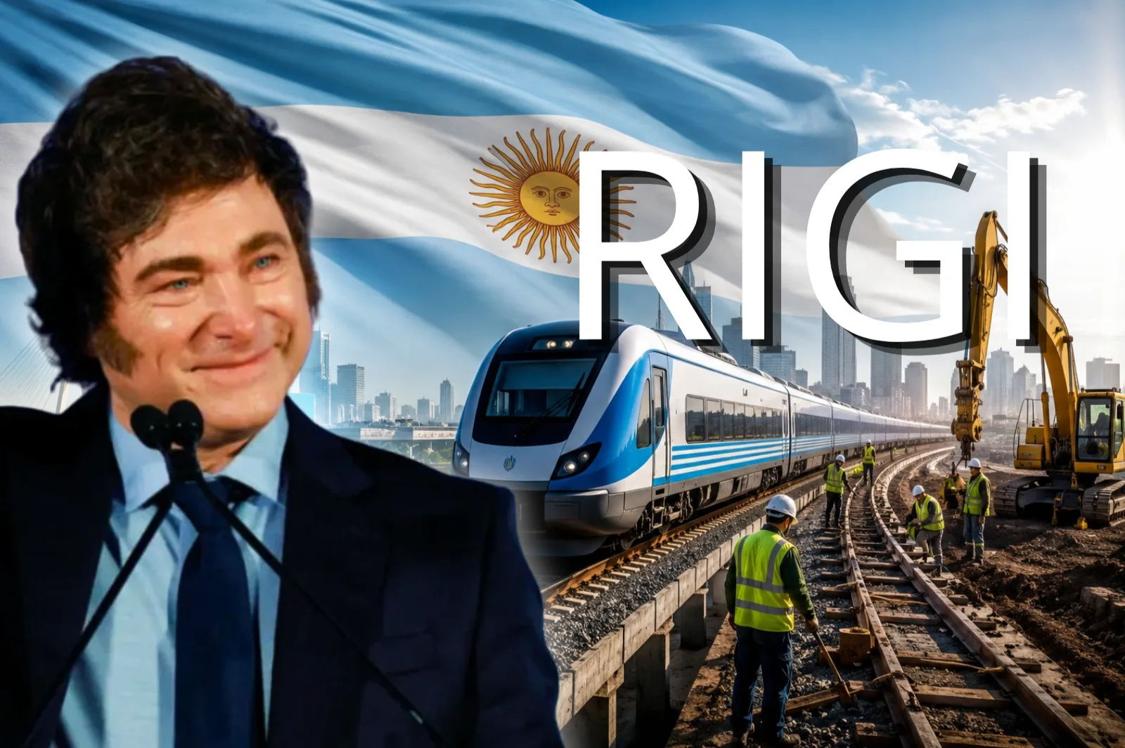 El Gobierno de Milei amplió el RIGI para obras de renovación de infraestructura ferroviaria