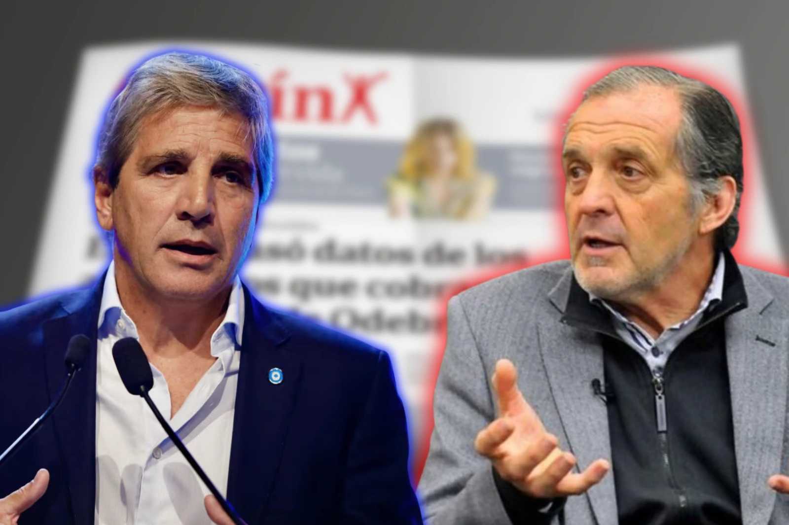 Luis Caputo destrozó al operador Van der Kooy y refutó con datos el relato alarmista de Clarín