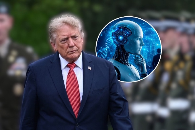 From Ireland, Donald Trump dismissed fears about artificial intelligence and rejected regulating it