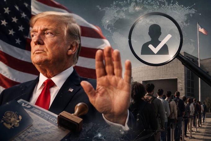 Trump halted immigrant visa interviews worldwide and will implement a new verification process