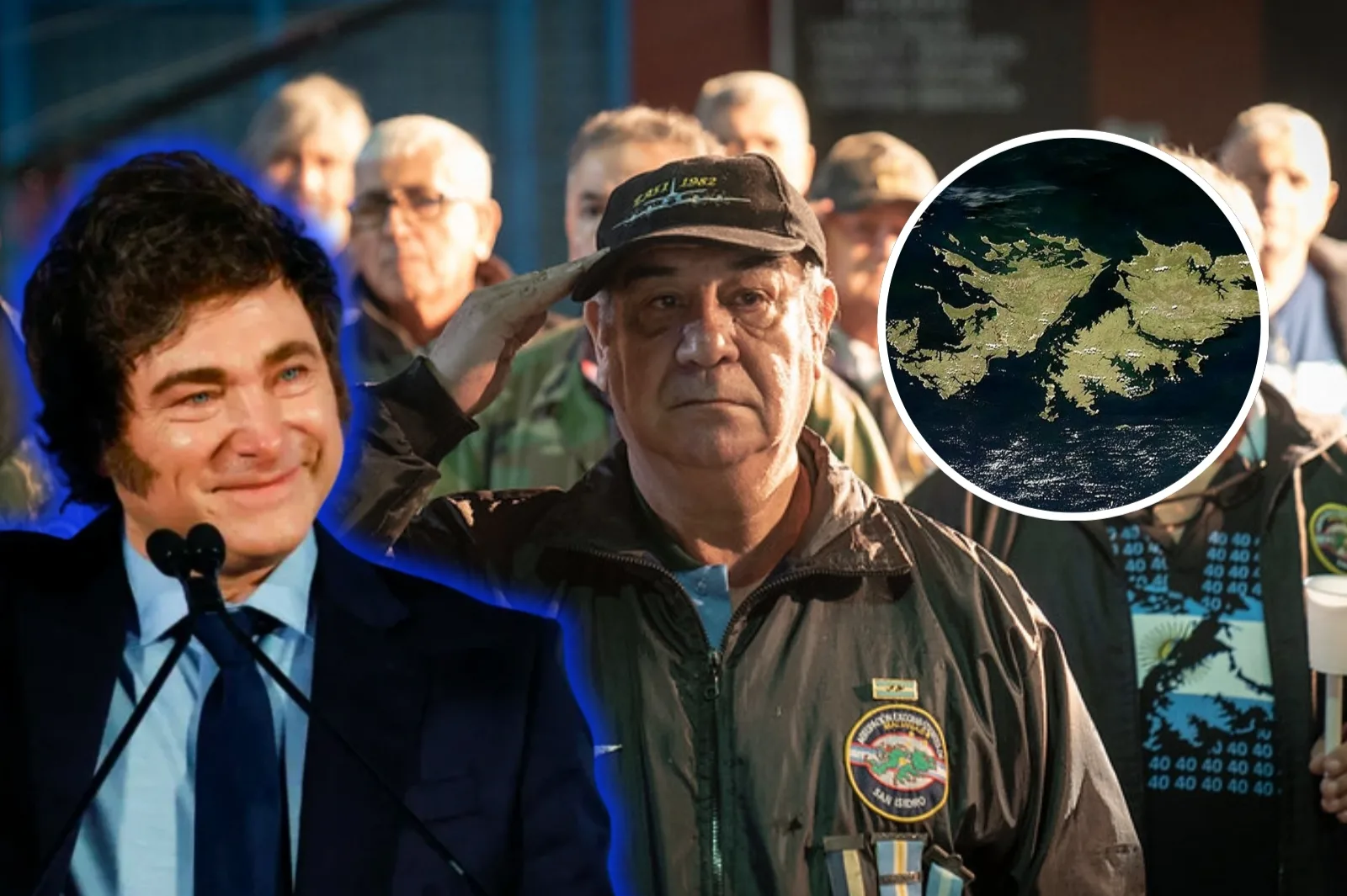 Los veteranos de Malvinas apoyaron los anuncios de Milei para defender la soberanía argentina