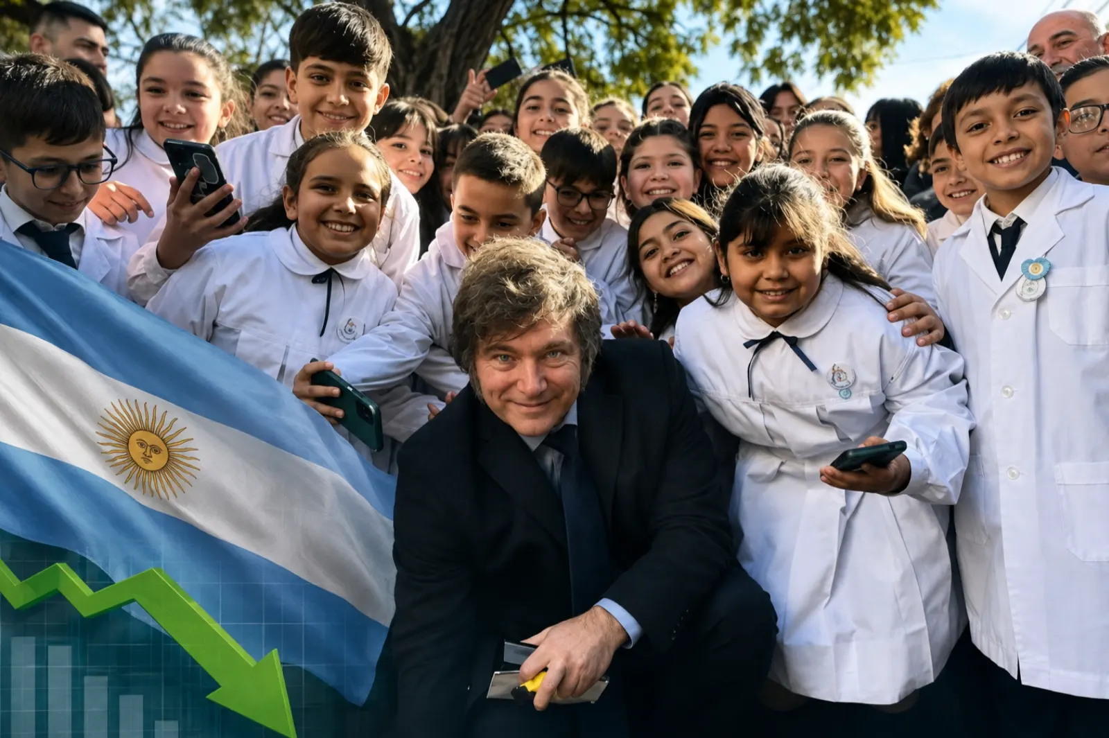 Gracias a Milei, la pobreza infantil volvió a bajar y alcanzó su menor nivel desde 2018