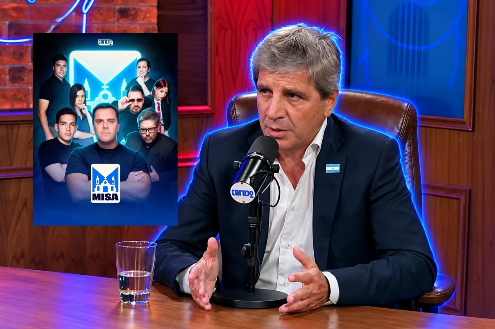 Luis Caputo habló en La Misa del Gordo Dan sobre el triunfo de Bolsonaro: “Milei no especula, hace lo que siente”