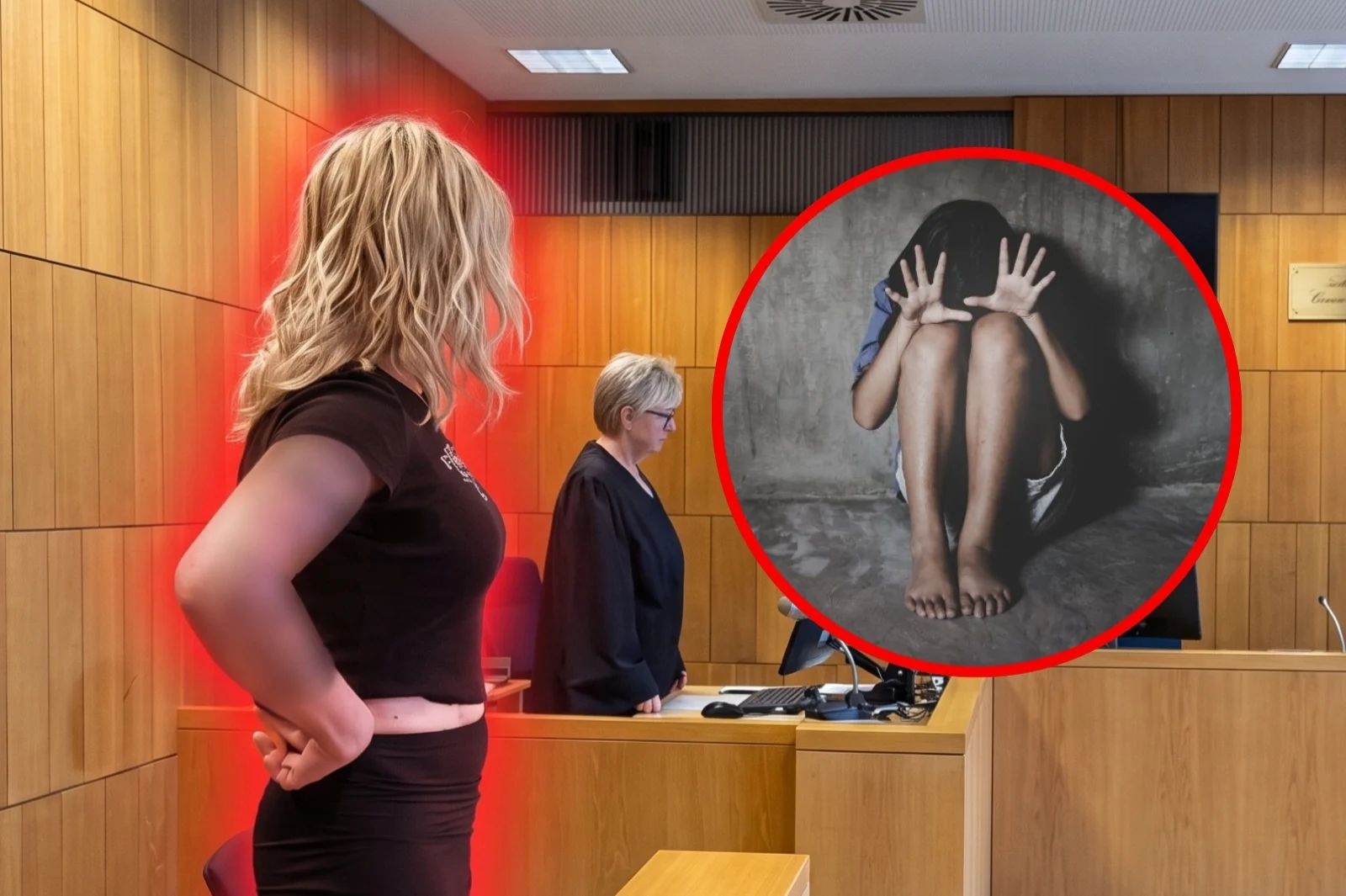 A "transsexual" police officer from Germany was arrested for raping a 14-year-old girl