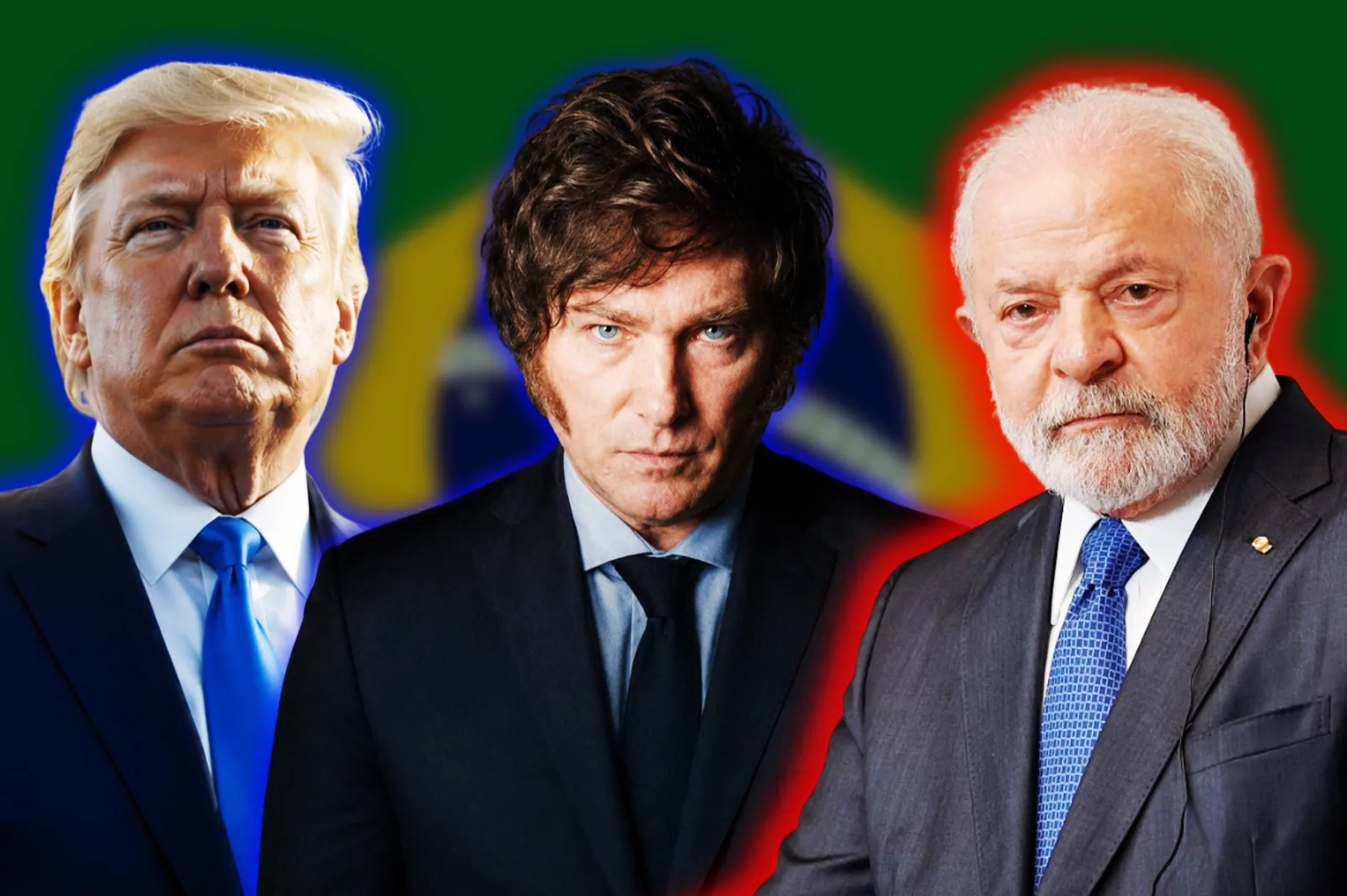 El dictador brasileño Lula da Silva desafió a Donald Trump y a Javier Milei