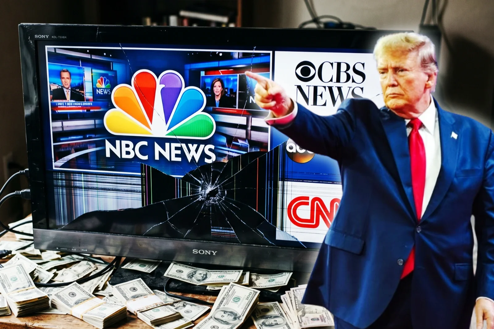 Trump humiliated an NBC journalist and left after exposing media corruption
