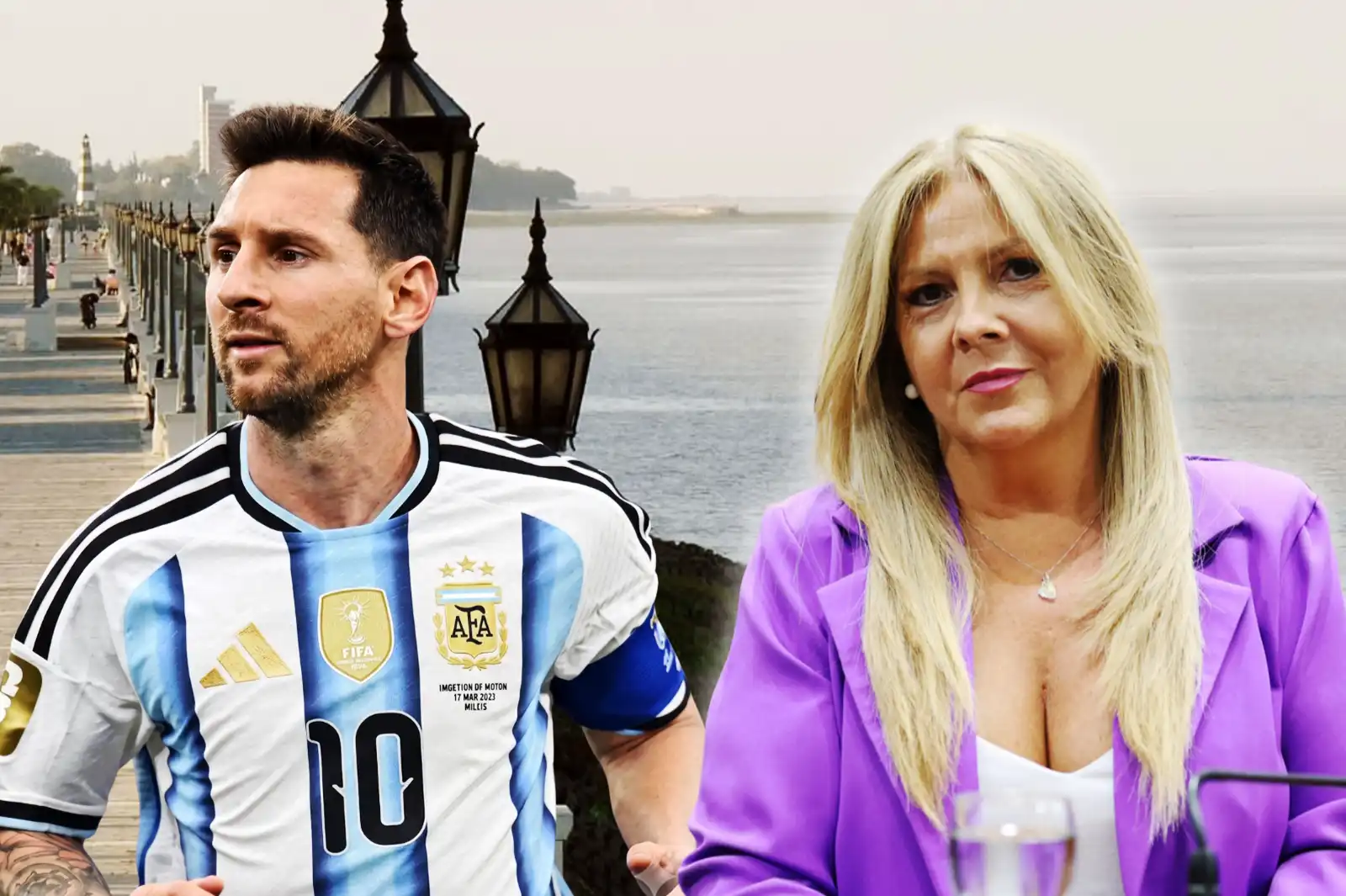 Proponen reemplazar el nombre de Néstor Kirchner por el de Messi en un tramo de la Costanera de Santa Fe