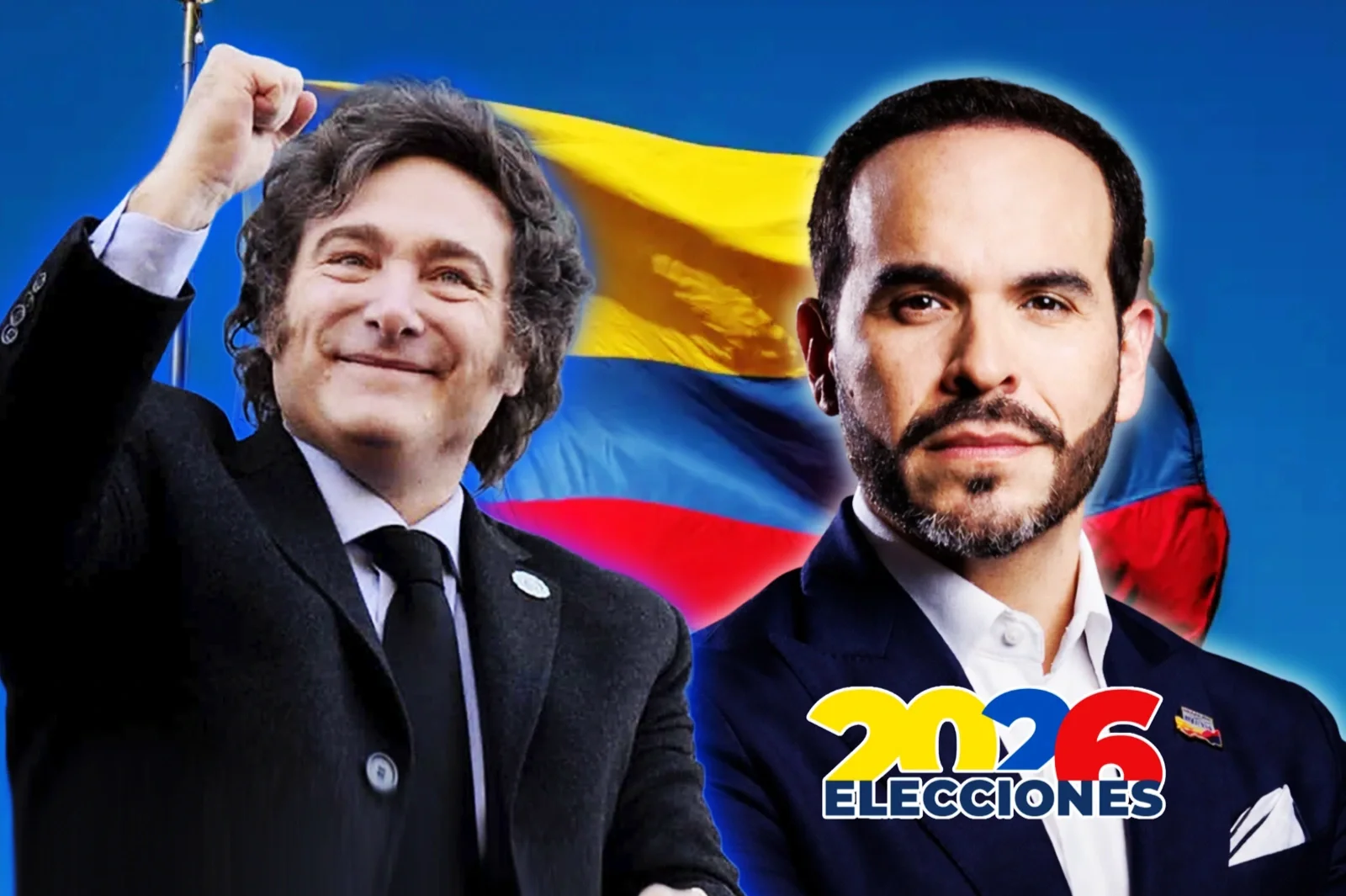 Milei felicitó a Abelardo tras su victoria electoral en Colombia: "El león y el tigre rugen en Latinoamérica"