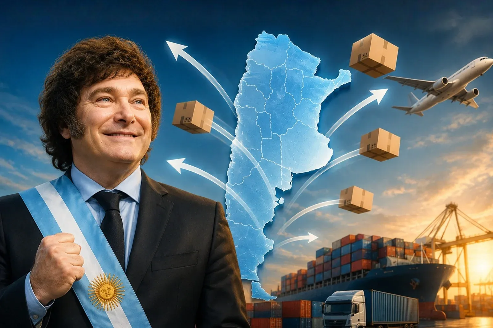 Argentina experiences an export boom under Milei's management