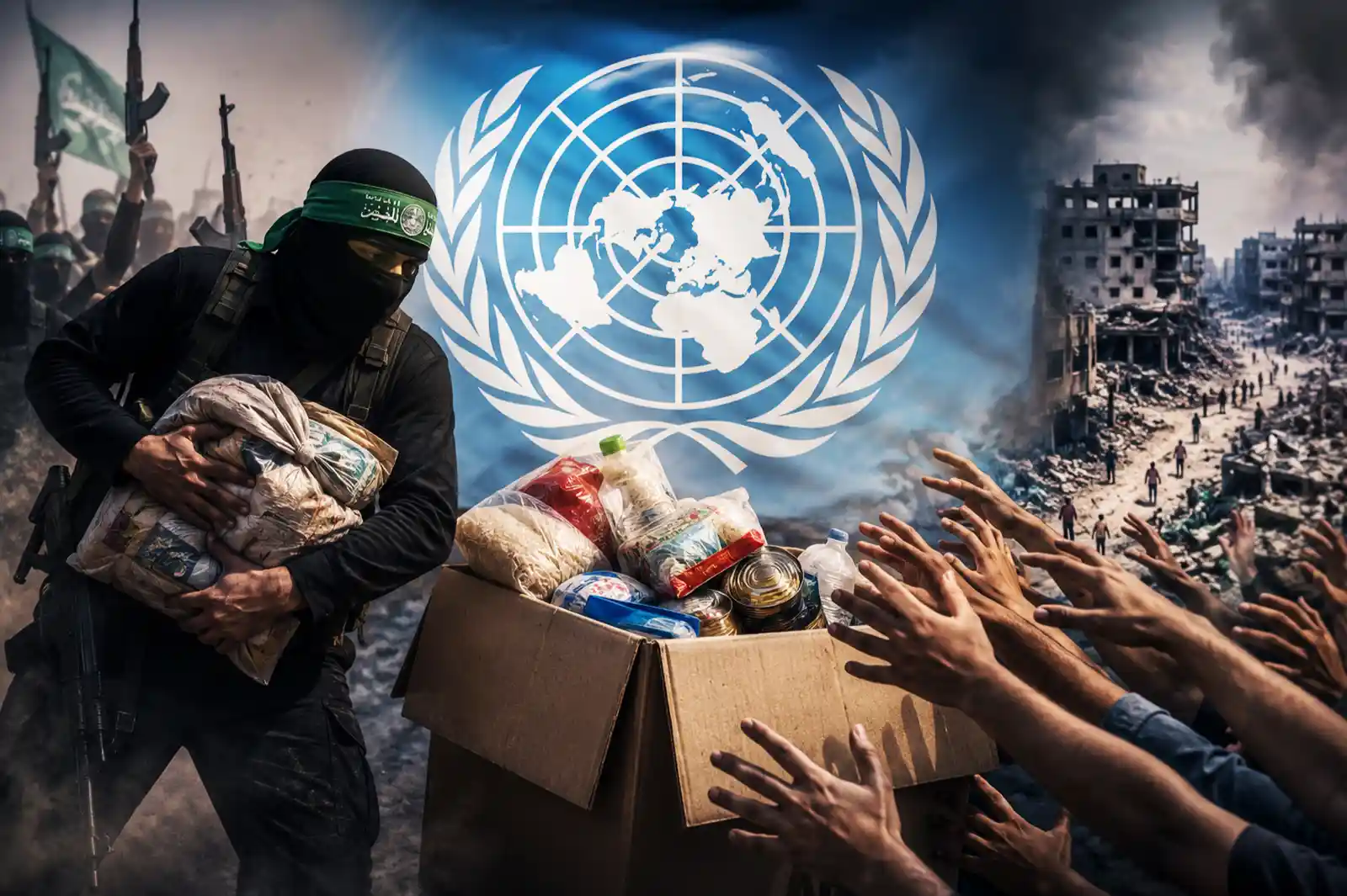 La ONU finalmente denunció que Hamás obstaculiza y se roba la ayuda humanitaria en Gaza