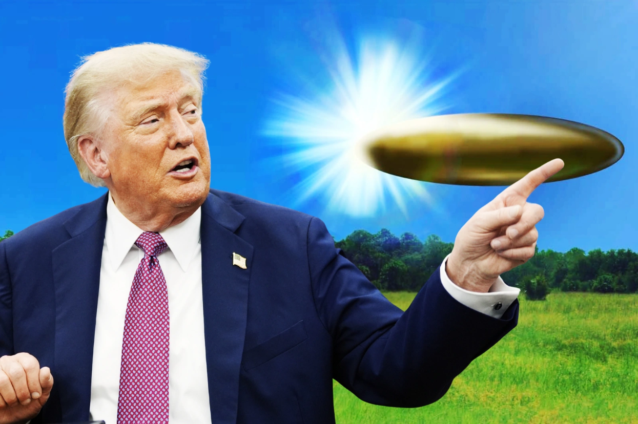 El Gobierno de Trump publicó la imagen de un extraño OVNI captado en 2023