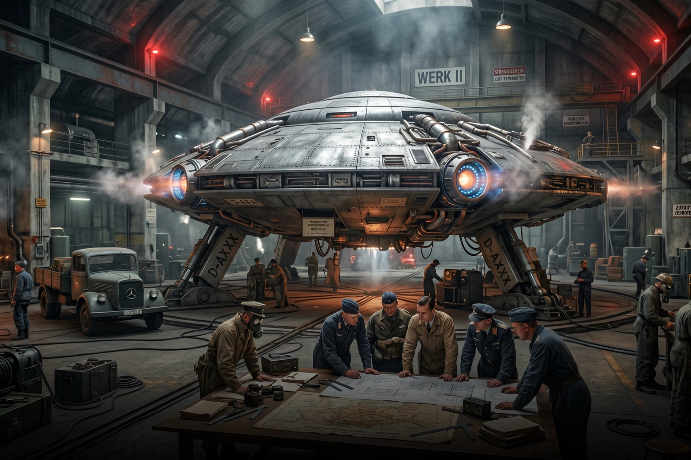 UFO Files: They claim that Nazi Germany built a "flying saucer" capable of exceeding 2400 km/h