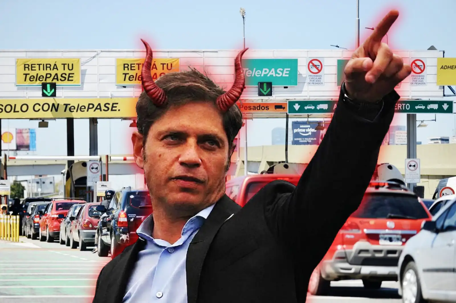 Axel Kicillof aumentó un 6,71% los peajes a días de las vacaciones de invierno