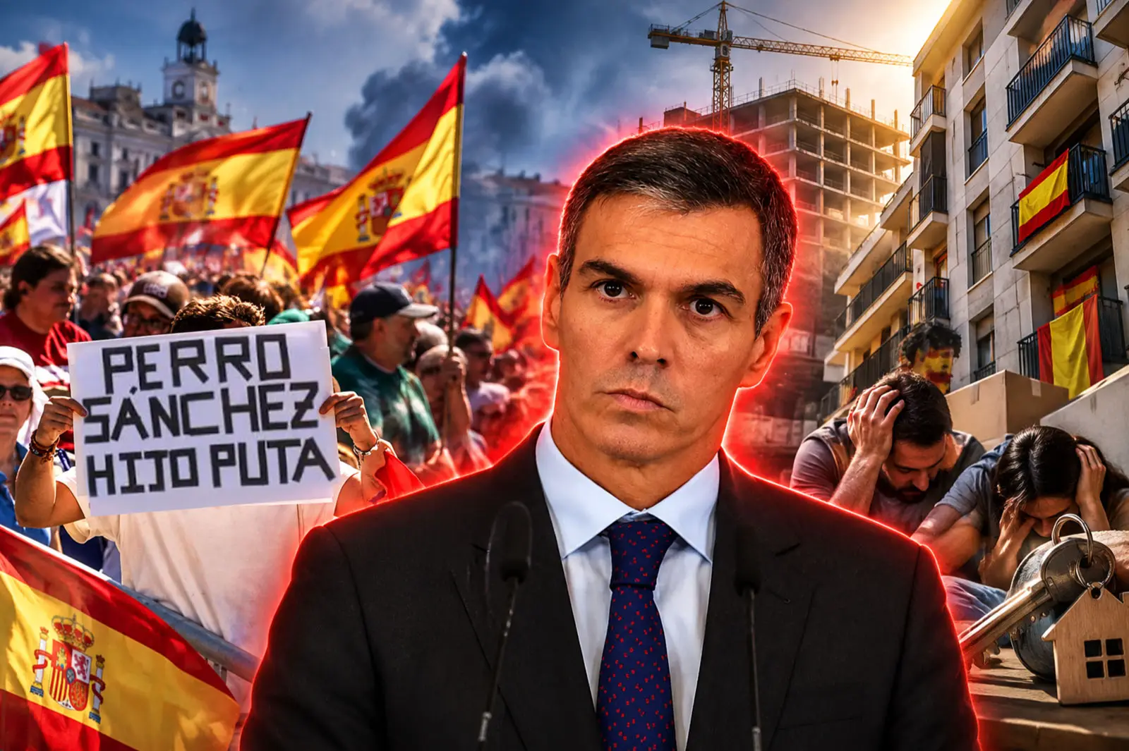 Pedro Sánchez evalúa adelantar las elecciones para convertir la crisis de vivienda en su apuesta electoral