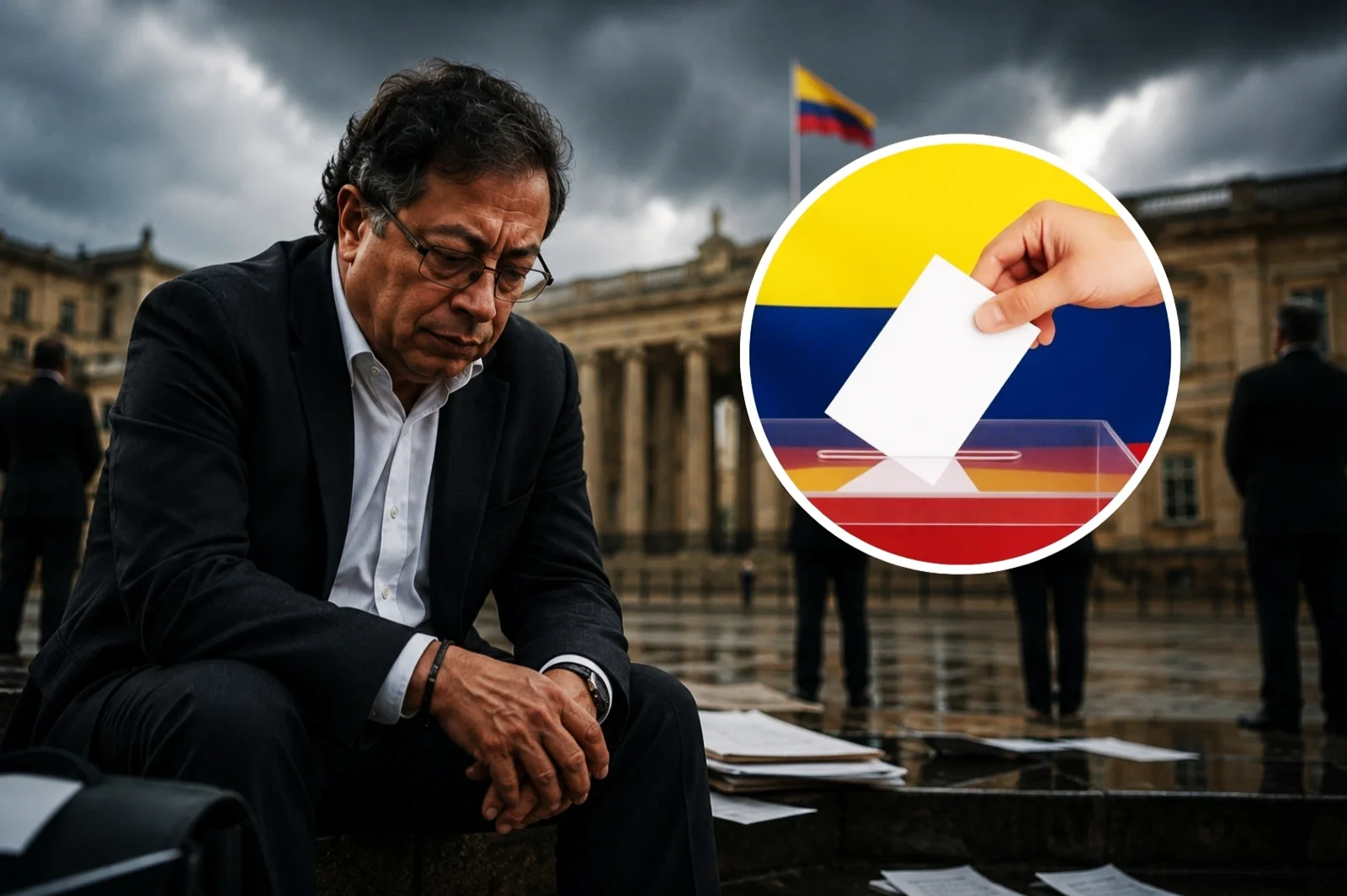 Ordenaron la suspensión temporal de Petro como presidente de Colombia hasta el balotaje