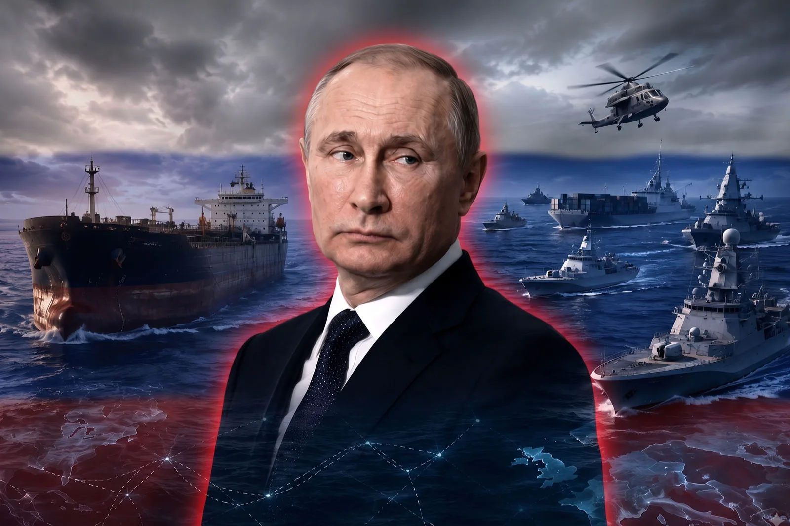 Putin amenazó con confiscar barcos europeos si avanzan contra la flota fantasma rusa