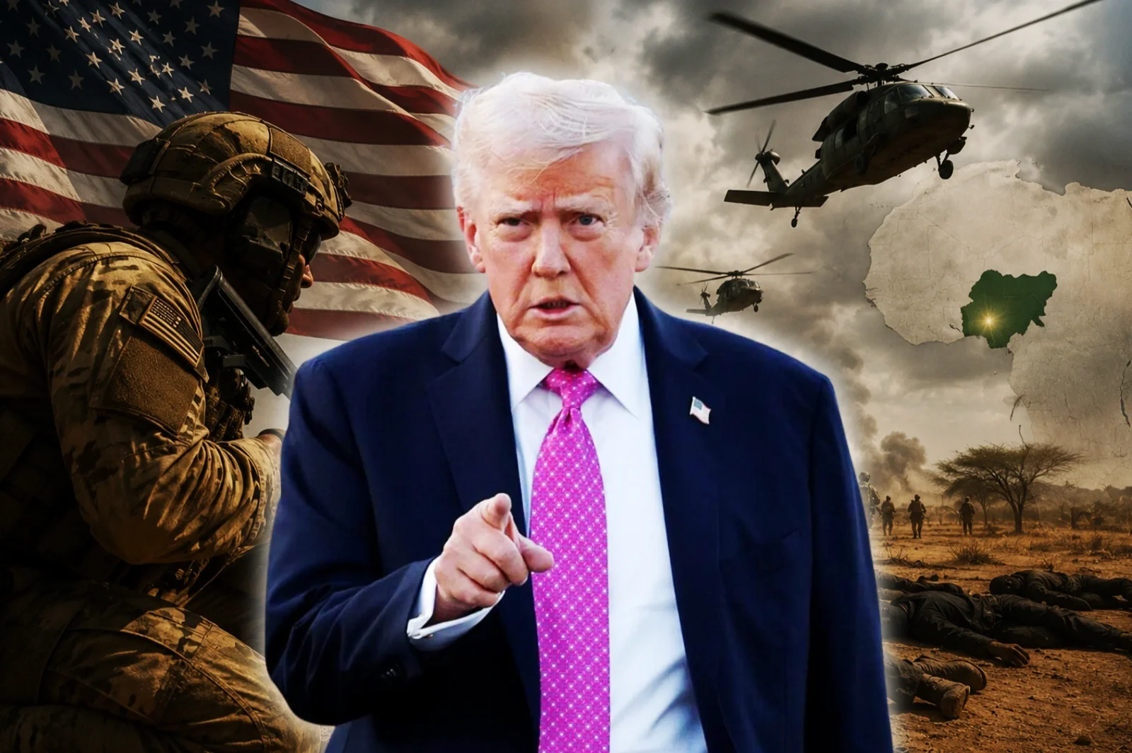 The Trump administration eliminated 175 ISIS terrorists in Nigeria.