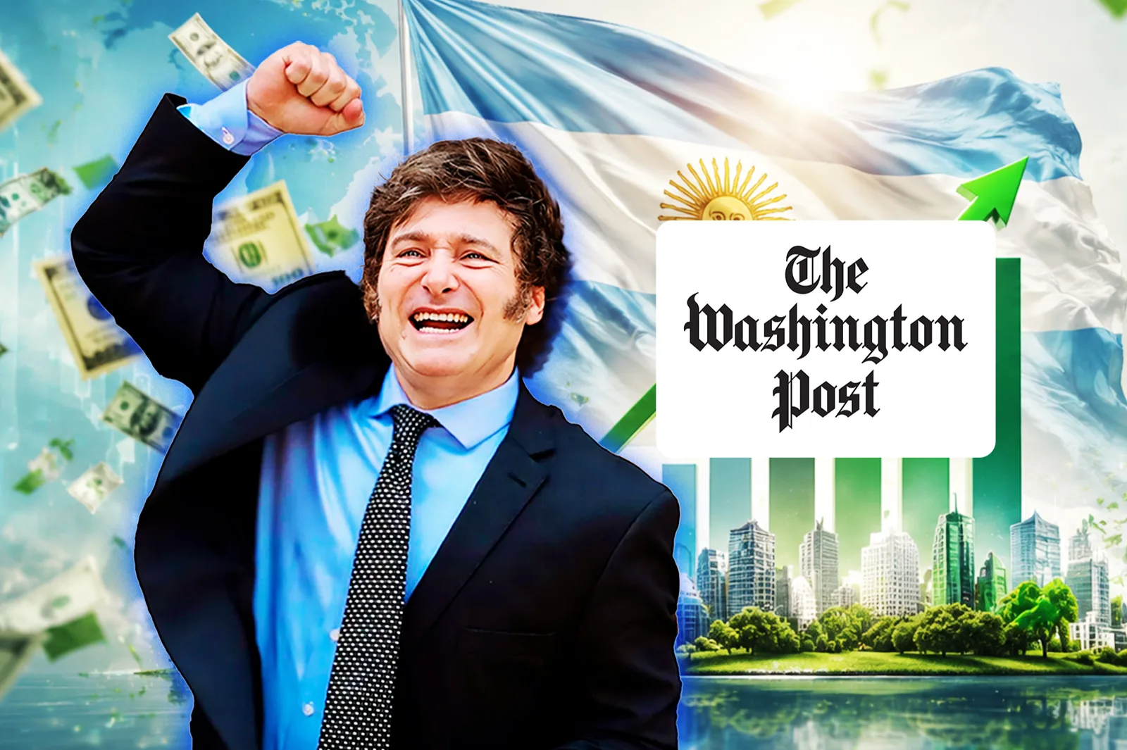 The Washington Post destacó la recuperación económica de Argentina y elogió las reformas de Milei
