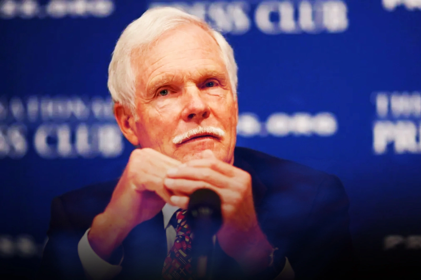 Ted Turner, the founding magnate of the nefarious Democratic media CNN, died