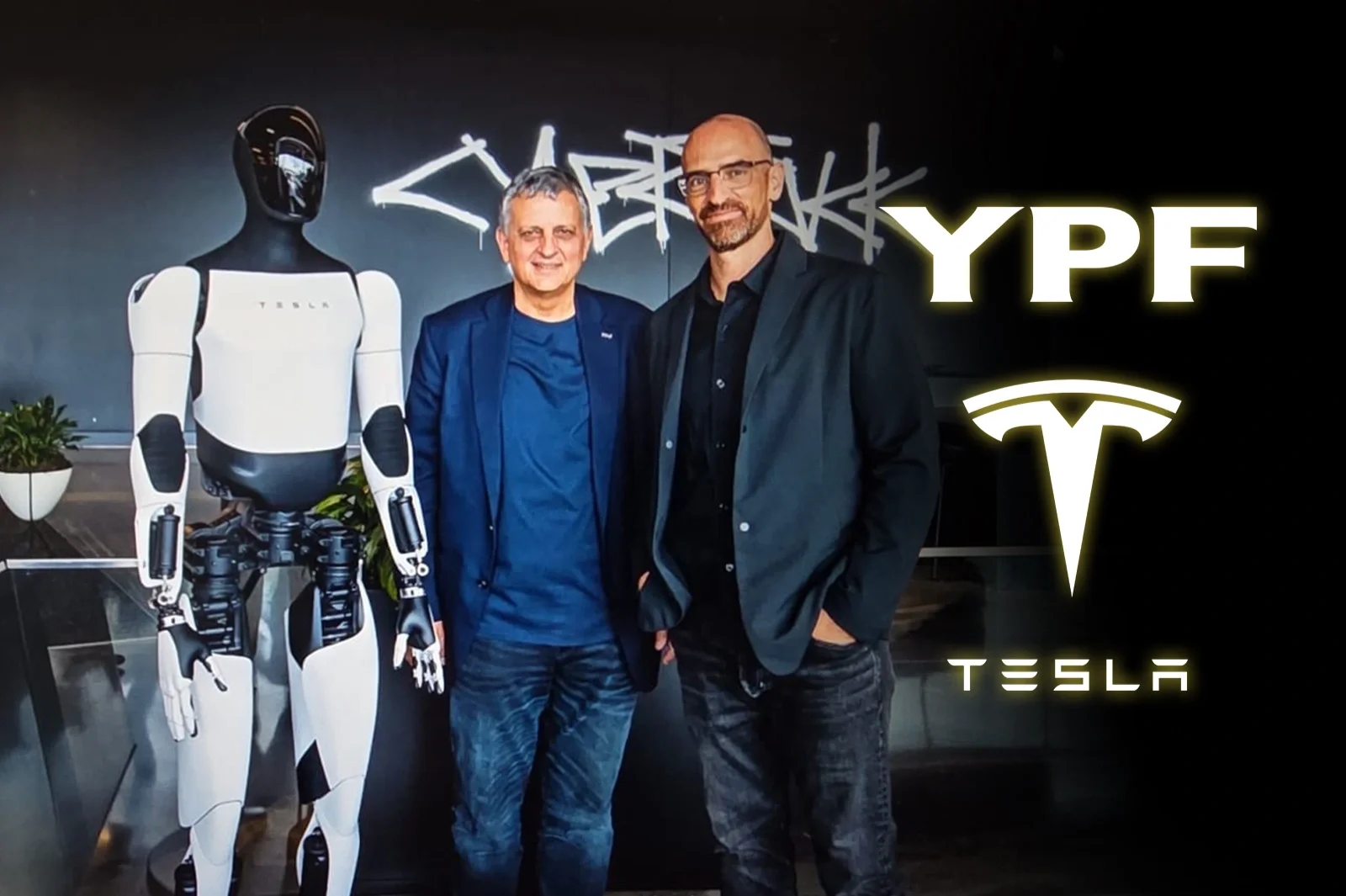 YPF advances in an agreement with Tesla to develop a fast charging network for electric cars in Argentina