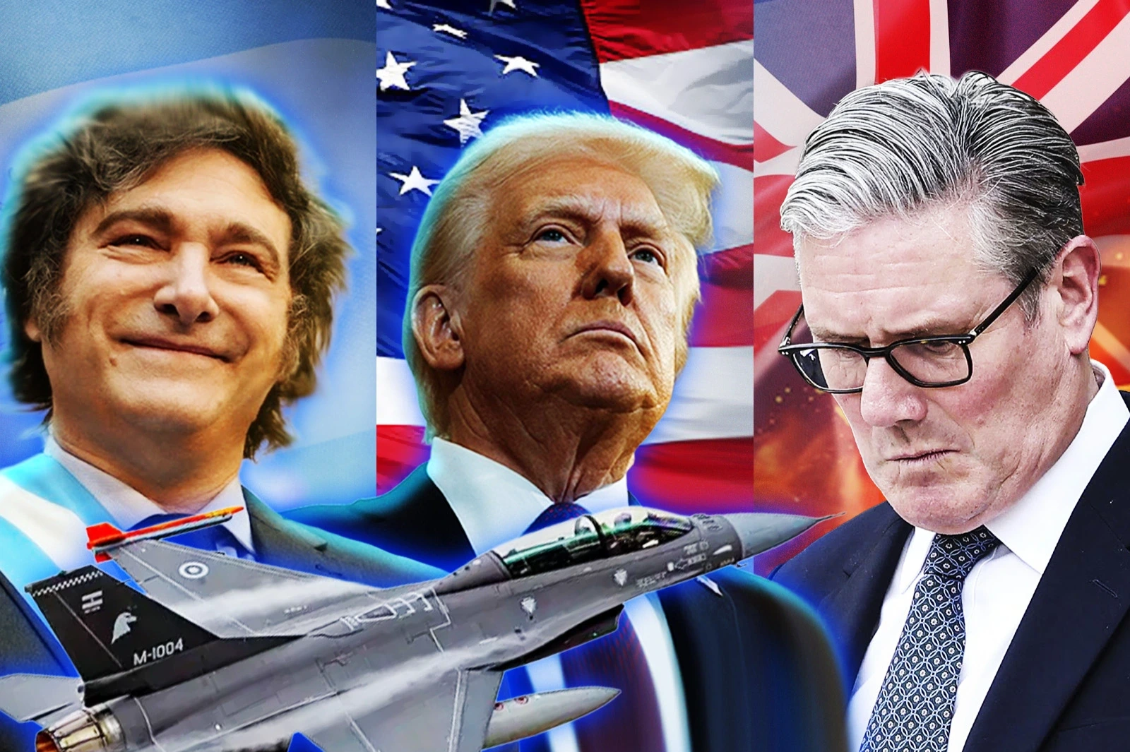 Estados Unidos obligó al Reino Unido a que permitiera la venta de los F-16 a Argentina